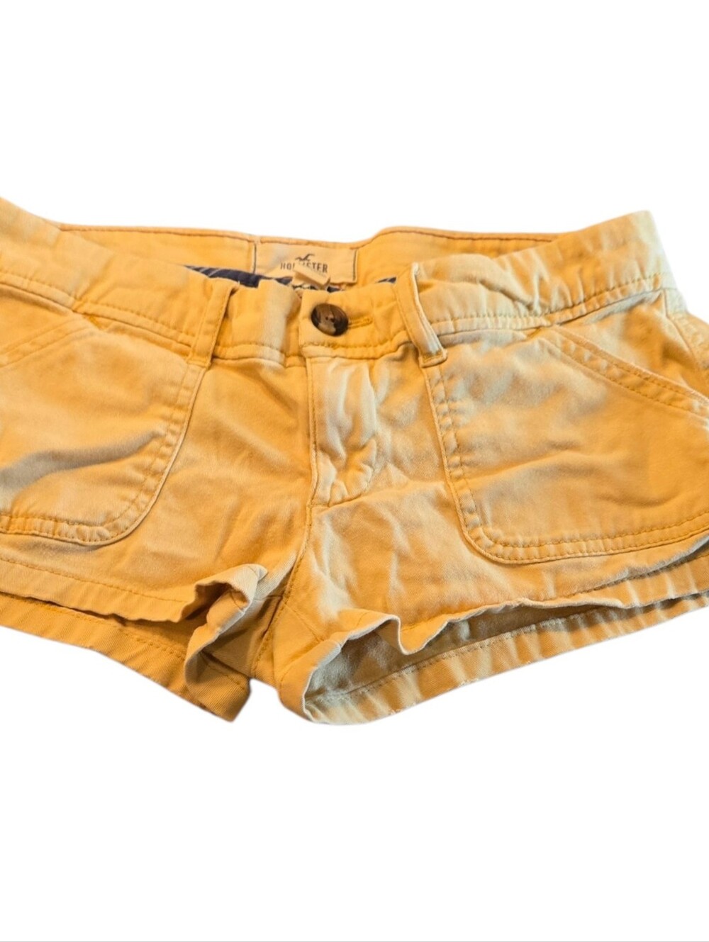 Hollister Y2K Sunshine Yellow So Cal Stretch Size 1